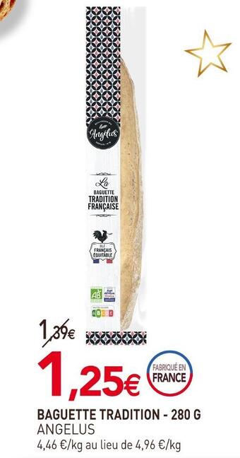 naturéO Angelus baguette tradition offre