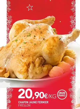 naturéO Freslon chapon jaune fermier offre