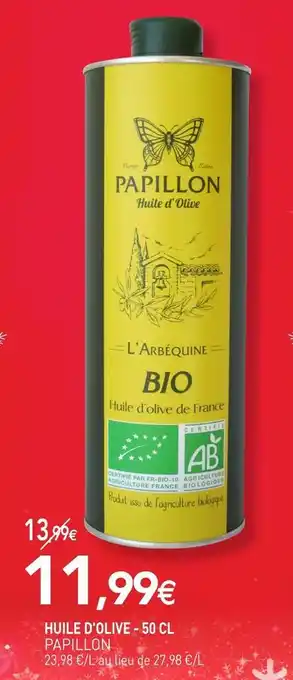 naturéO Papillon huile d'olive offre