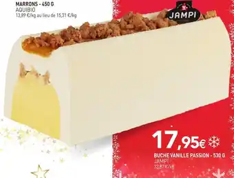 naturéO Jampi buche vanille passion offre