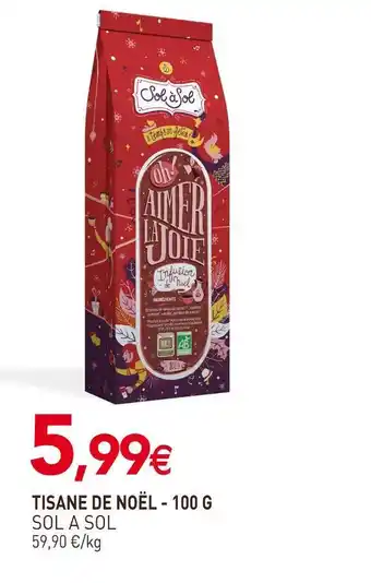 naturéO Sol à sol tisane de noël offre