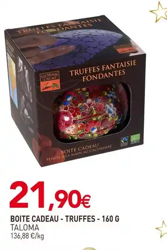 naturéO Taloma boite cadeau - truffes offre