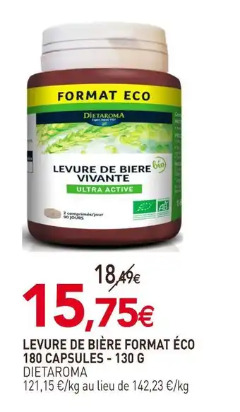 naturéO Dietaroma levure de bière format éco offre