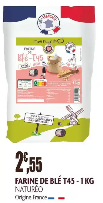 naturéO Naturéo farine de blé t45 offre