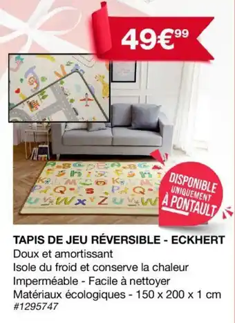 Costco Tapis de jeu réversible - eckhert offre