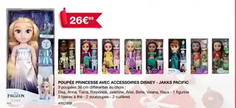 Costco Poupée princesse avec accessoires disney - jakks pacific offre