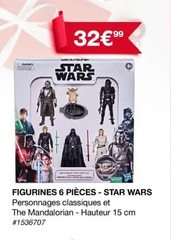 Figurines 6 pièces - STAR WARS