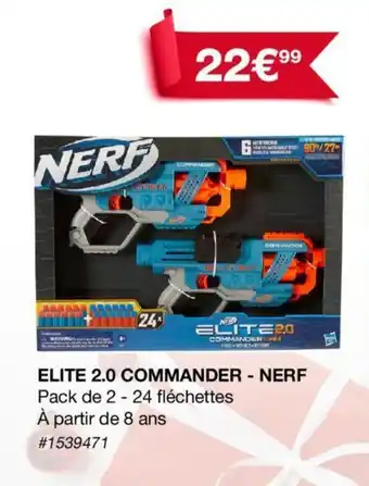 Costco Elite 2.0 commander - NERF offre