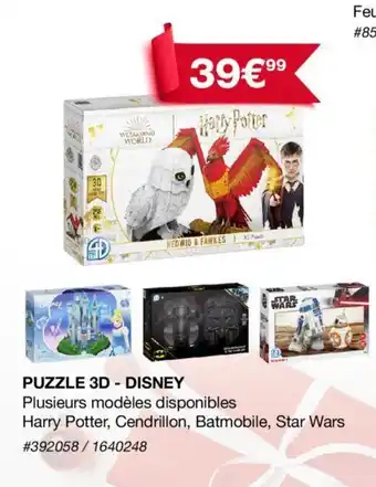 Costco Puzzle 3D - DISNEY offre