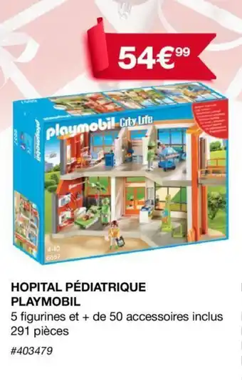 Hopital pédiatrique PLAYMOBIL