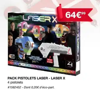 Pack pistolets laser - LASER X