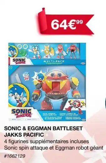 Sonic & eggman battleset jackks pacific
