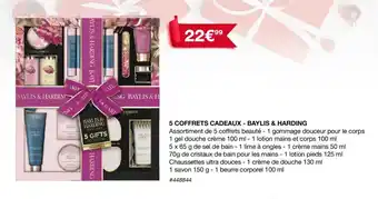 Costco 5 coffrets cadeaux - baylis & harding offre