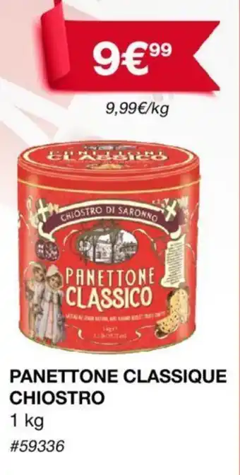 Panettone classique chiostro