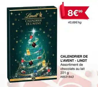 Costco Calendrier de l'avent - LINDT offre