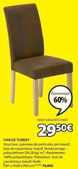 JYSK Chaise tureby offre