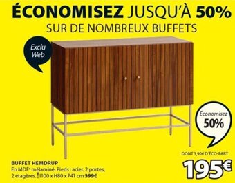 JYSK Buffet hemdrup offre