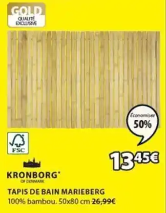 JYSK Tapis de bain marieberg offre