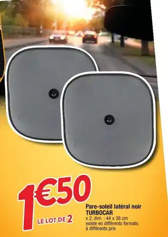 Cora x Carrefour Pare-soleil latéral noir offre