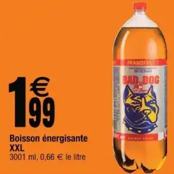Cora x Carrefour Boisson énergisante XXL offre