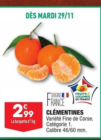 ALDI Clémentines offre