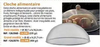Magellan Cloche alimentaire offre