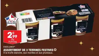 ALDI Assortiment de 3 Terrines Festives offre