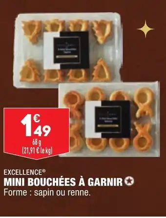 ALDI Mini Bouchées à Garnir offre