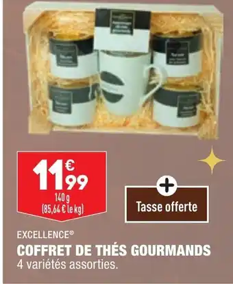 ALDI Coffret de Thés Gourmands offre