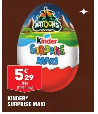 ALDI Kinder Surprise Maxi offre
