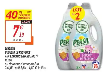 Netto Lessives bouquet de provence offre