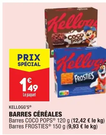 ALDI Barres Céréales offre