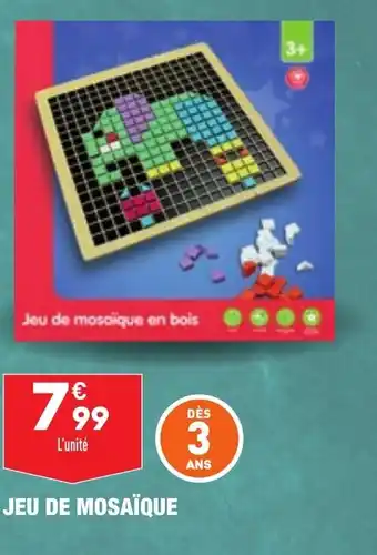 ALDI Jeu de Mosaïque offre