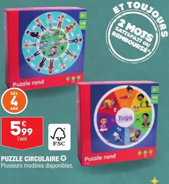 ALDI Puzzle Circulaire offre