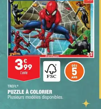 ALDI Puzzle à Colorier offre