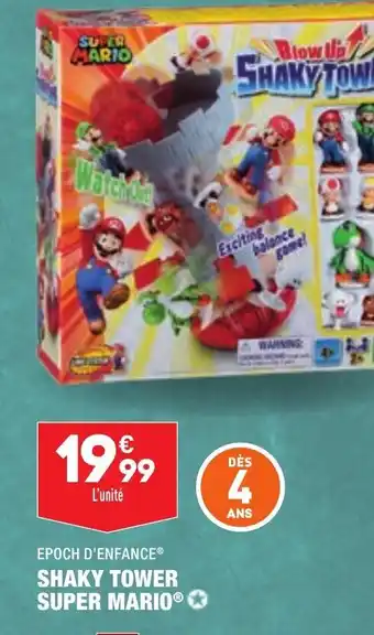 ALDI Shaky Tower Super Mario offre