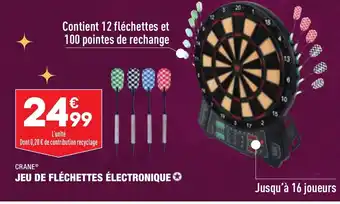 ALDI Jeu de Fléchettes électronique offre
