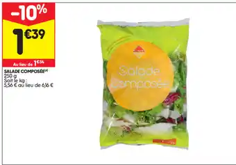 Leader Price Salade composée offre
