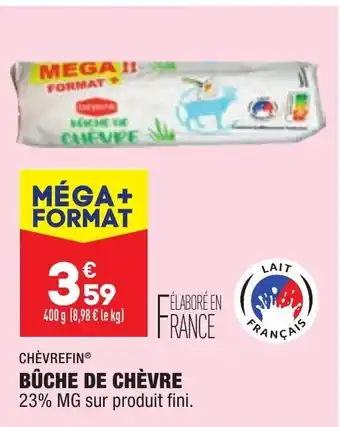 ALDI Bûche de Chèvre offre