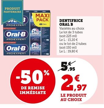Dentifrice Oral B