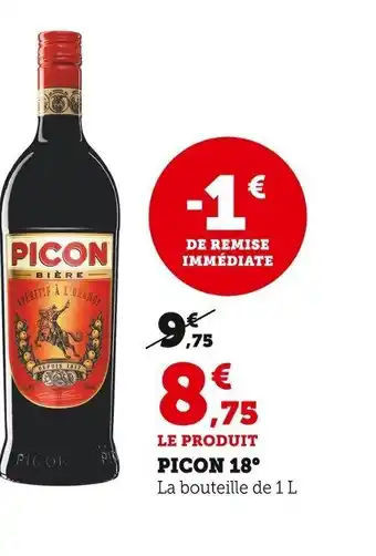 Super U Picon 18° offre