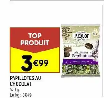 Leader Price Papillotes au chocolat offre