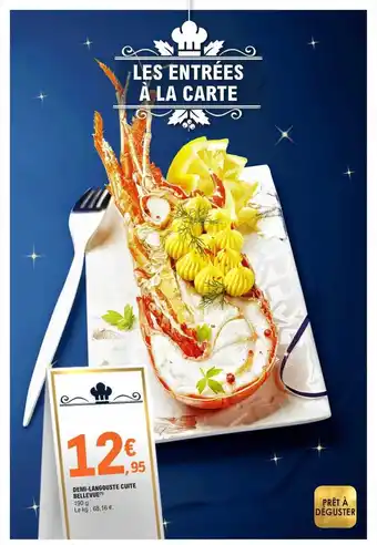 E.Leclerc Demi-langouste cuite bellevue offre