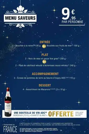 E.Leclerc Menu saveurs offre