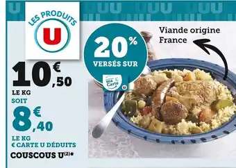 Super U Couscous U offre