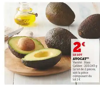 Super U Avocat offre