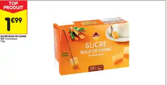 Leader Price Sucre roux de canne offre