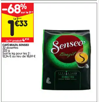 Café brazil senseo