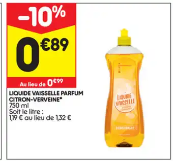 Liquide Vaisselle Parfum Citron-Verveine