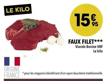 Supeco Faux filet offre